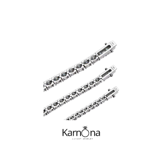 ⁦צמיד טניס יוקרתי מעבדה 3mm⁩ – תמונה ⁦9⁩