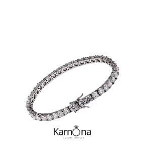 ⁦צמיד טניס יוקרתי מעבדה 3mm⁩ – תמונה ⁦8⁩