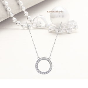 שרשרת מעבדה תליון עגול