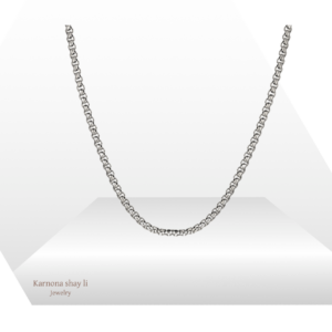 שרשרת חלקה כסף 925s