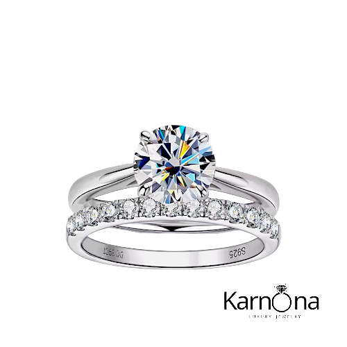 סט 2 טבעות קלאסי מעבדה