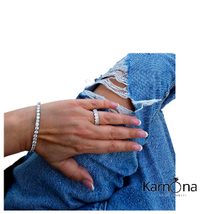 ⁦צמיד טניס יוקרתי מעבדה 3mm⁩ – תמונה ⁦12⁩