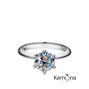 טבעת קלאסית סוליטר מעבדה 1.0CT