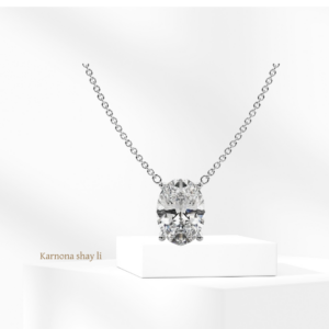 שרשרת אובלית כסף 925s