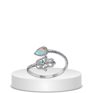 טבעת מאיה כסף 925s