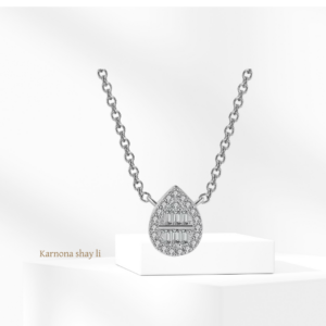 שרשרת טיפה כסף 925S