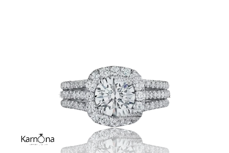 טבעת פרינססה כסף 925S