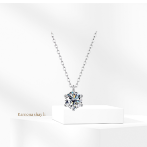 שרשרת סוליטר כסף 925s