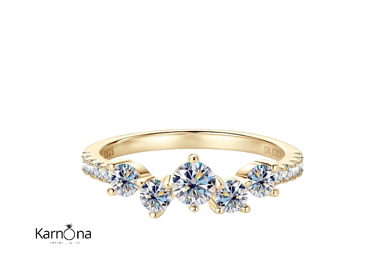 טבעת מעבדה מעוצבת זהב – תמונה 4