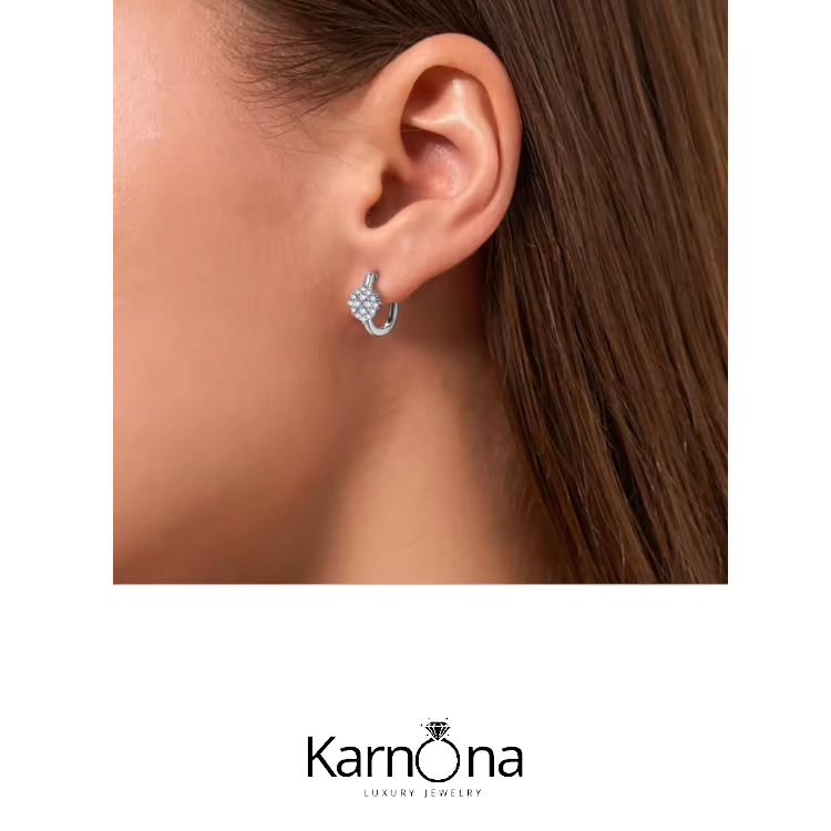 עגילים חישוק מעבדה – תמונה 2