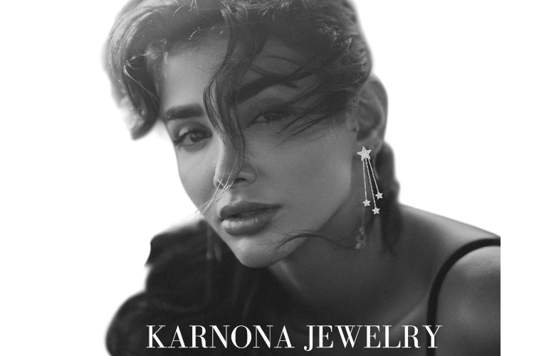 עגילים שרשרת כוכבים מעבדה