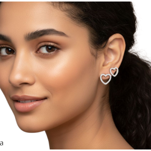 עגילים לב מעבדה