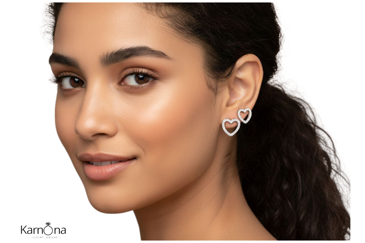 עגילים לב מעבדה