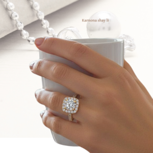 טבעת ריין מעוצבת מעבדה