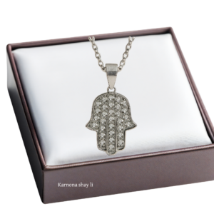 שרשרת בר חמסה כסף 925s