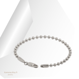 צמיד אופיר עיגולים כסף 925s