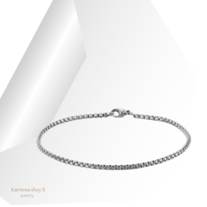 צמיד דק קלאסי לגבר