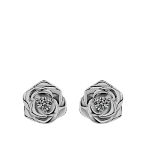 עגילים פרח בשיבוץ אבני מעבדה