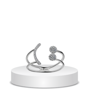 טבעת סמיילי כסף 925s