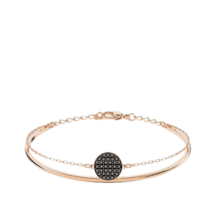 צמיד כפול רוז כסף 925s