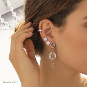 סט אורי כסף 925s