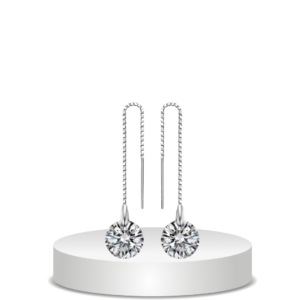 עגילים דייה כסף 925s