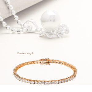 צמיד טניס 3mm רוז מעבדה