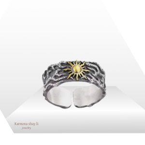 טבעת שמש לגבר