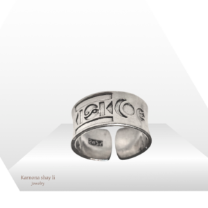 טבעת אלי כסף 925s