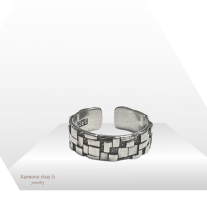 טבעת בראל כסף 925s