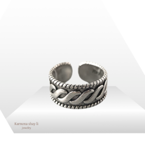 טבעת כפיר כסף 925s