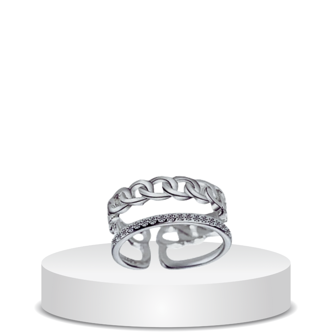 ⁦טבעת קייט כסף 925s⁩ &ndash; תמונה ⁦2⁩