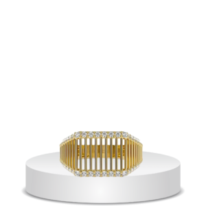 טבעת אור כסף 925s