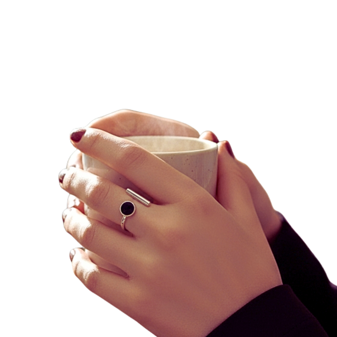 ⁦טבעת תאיה כסף 925s⁩ &ndash; תמונה ⁦5⁩