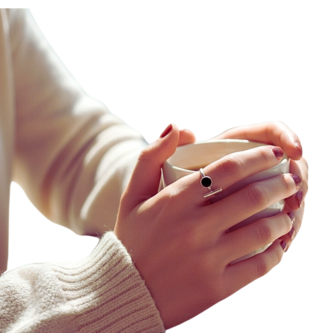 ⁦טבעת תאיה כסף 925s⁩ &ndash; תמונה ⁦6⁩