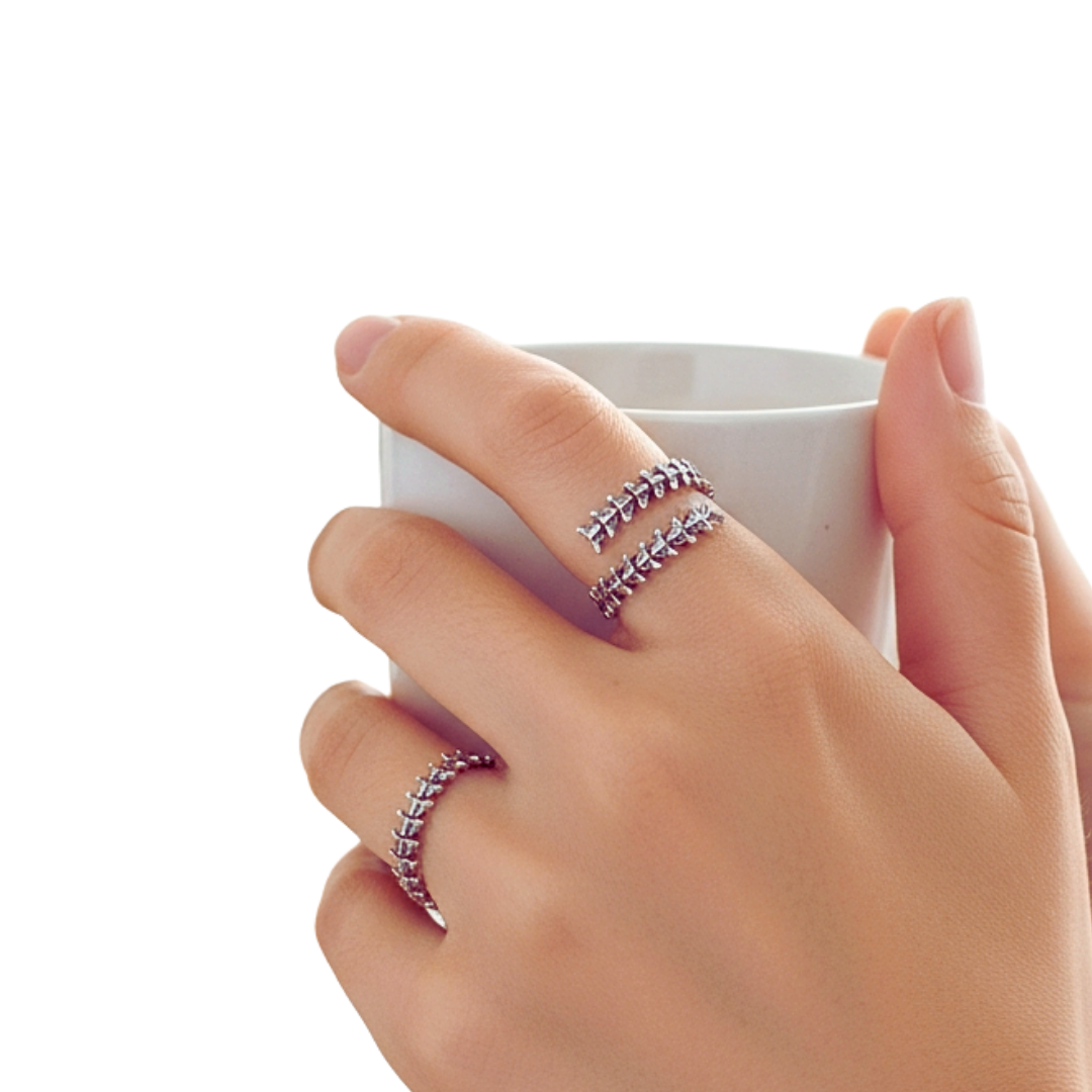 ⁦טבעת כסף 925s⁩ &ndash; תמונה ⁦5⁩