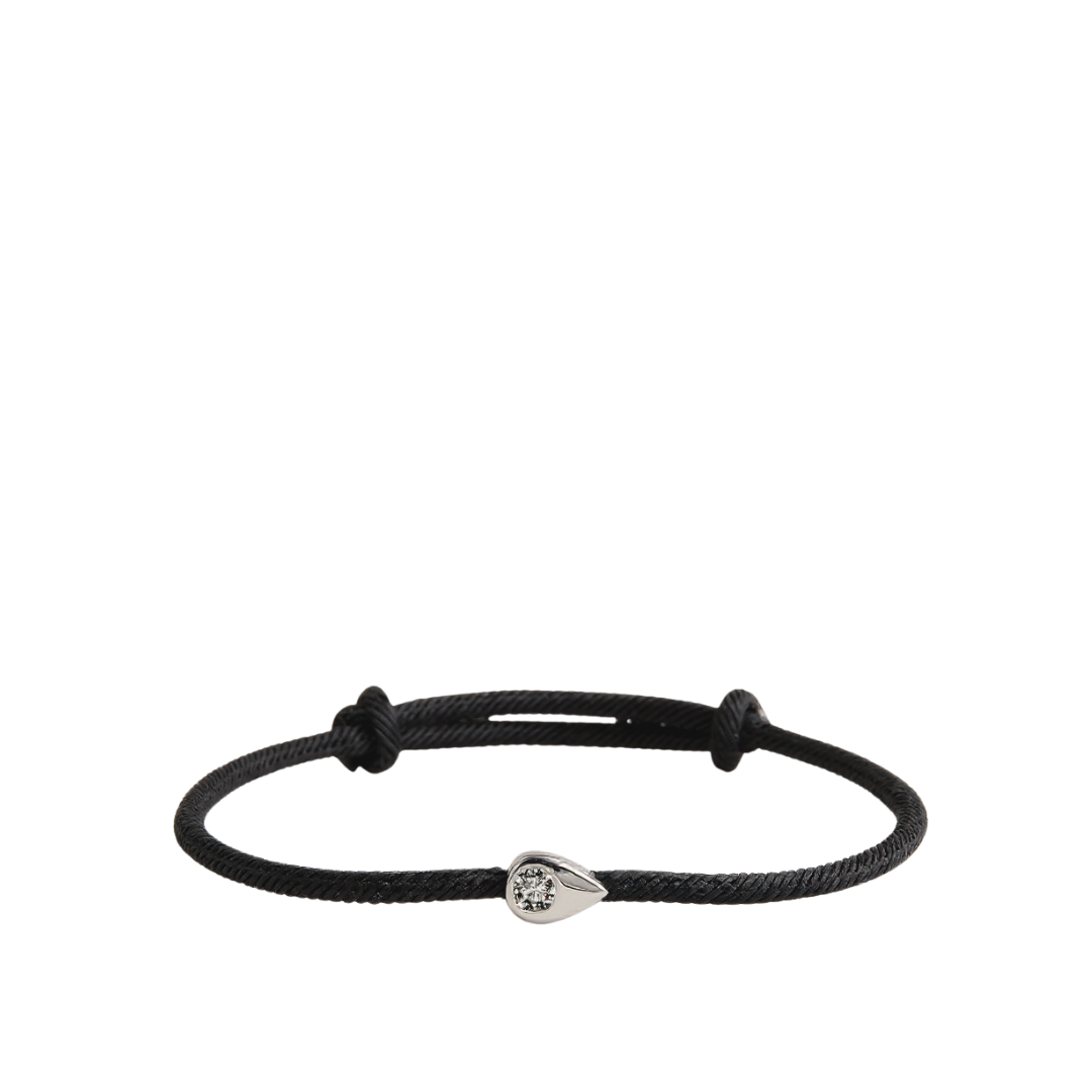 צמיד חוט טיפה זירקוניה