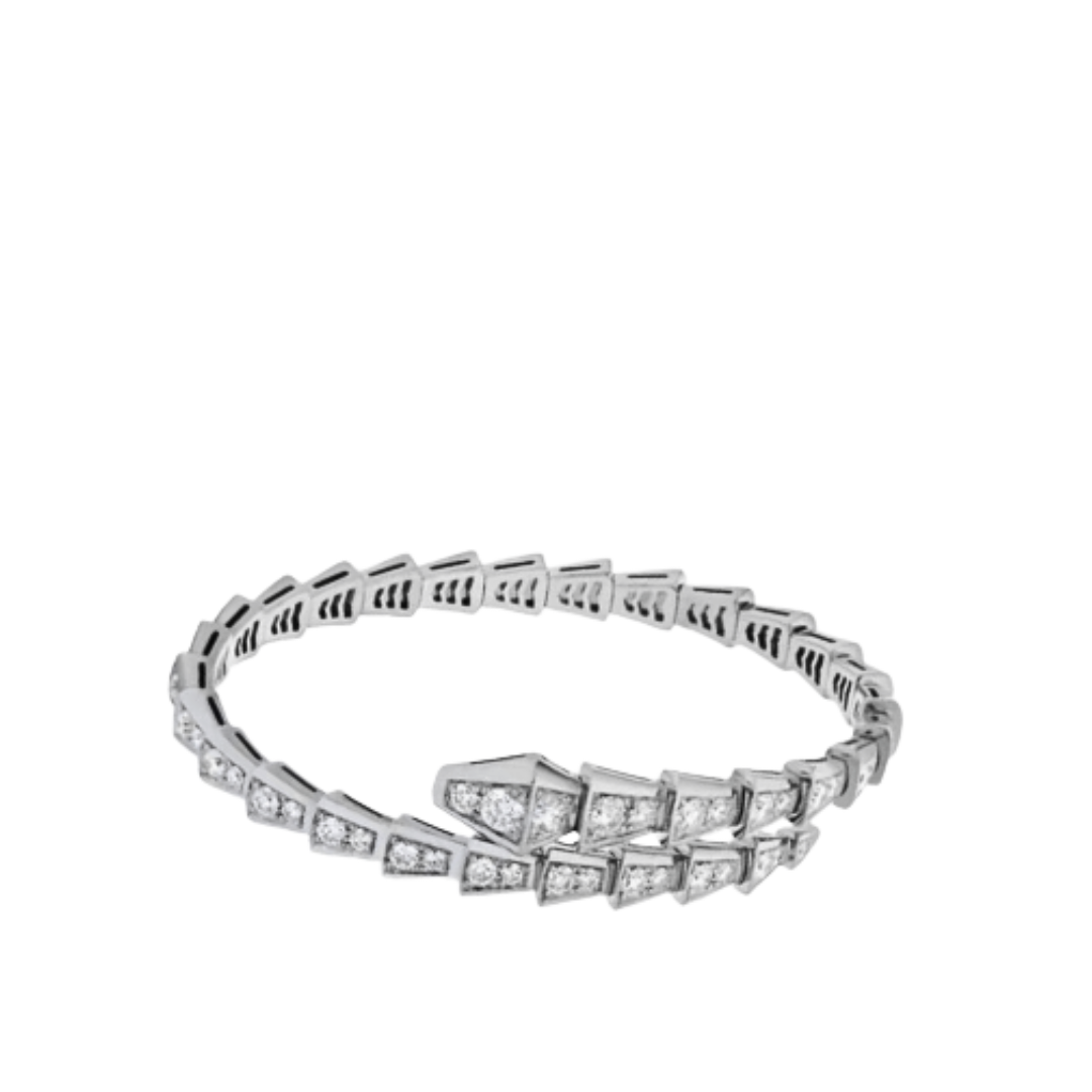 צמיד נחש מעוצב כסף 925s