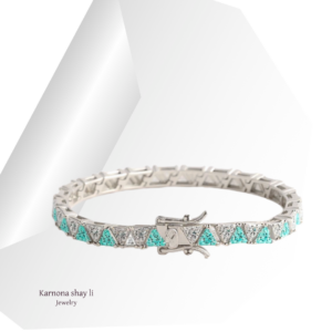 צמיד ארבל כסף 925s