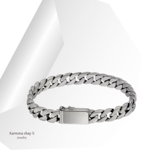 צמיד סהר כסף 925s