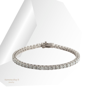 צמיד טניס מעבדה 4mm